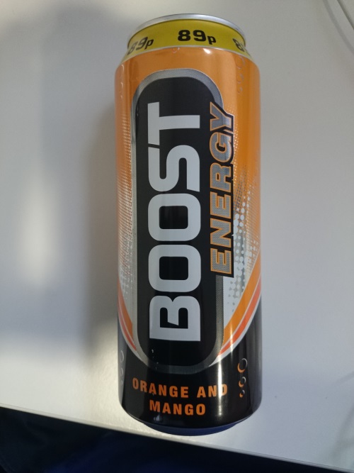 Boost Energy Orange and Mango